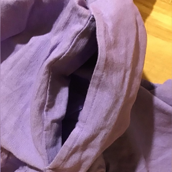 NWOT Women’s Cut Out Purple Tiered Peasant Dress - Picture 13 of 14